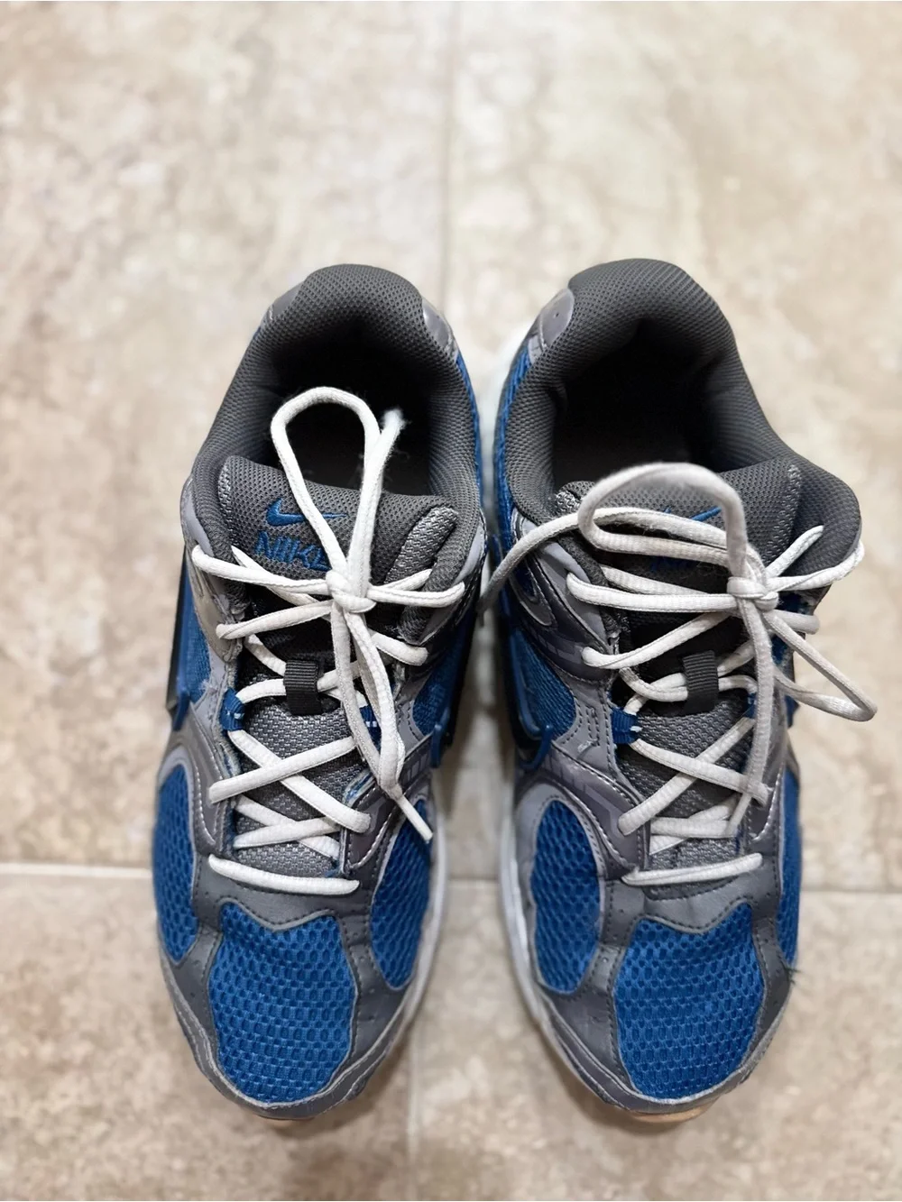 Nike V5 Rnr Court Blue Vast Grey College Grey Black HJ5228-401 Men's Size 10.5